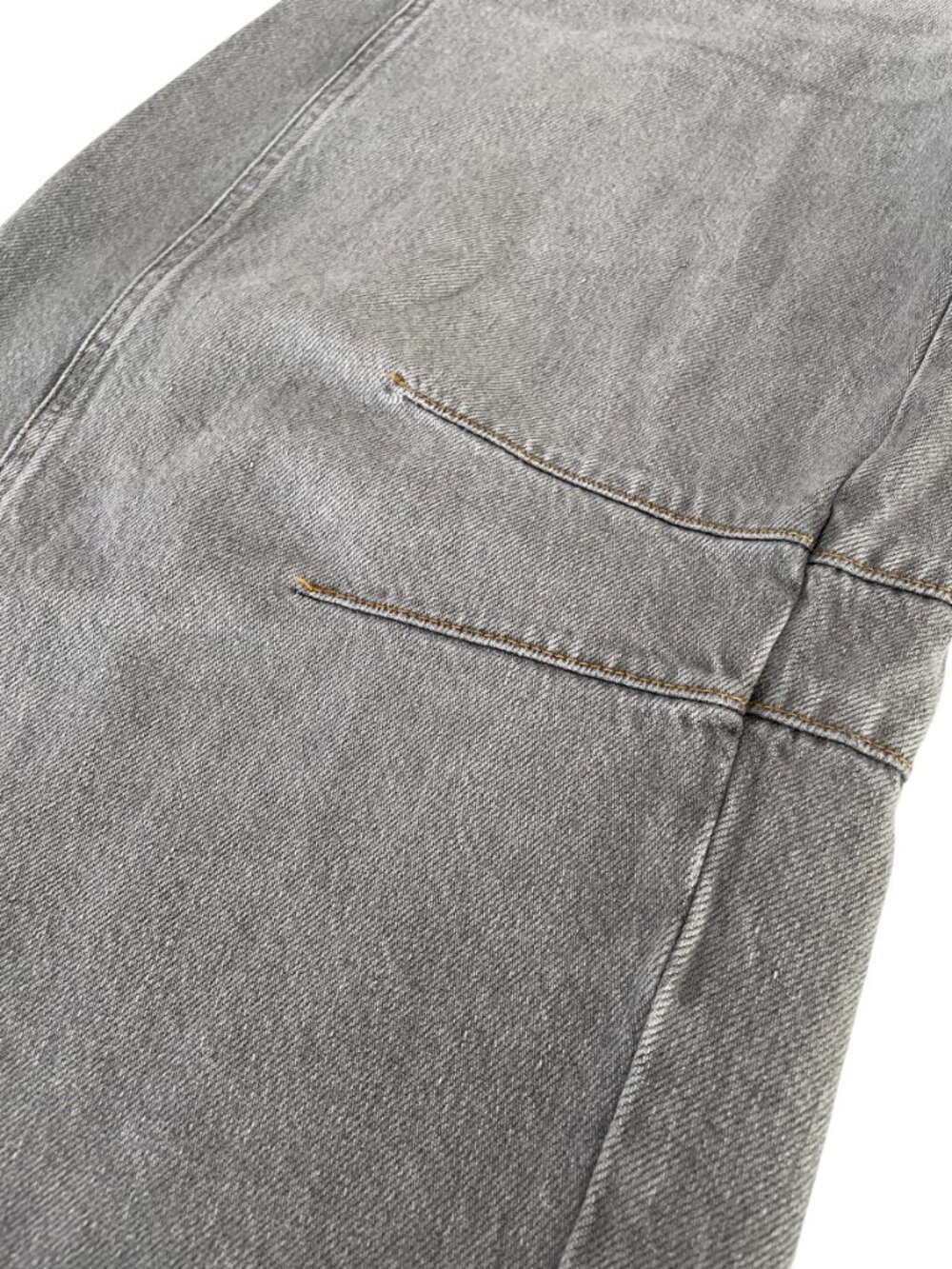 We The Free People Lucky You Mid Rise Barrel Jeans Archive Grey Boho 25 NWT $98 - Picture 11 of 16